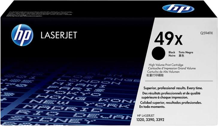 Q5949XE Black Toner ink