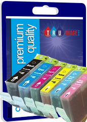 Tru Image Canon BCI-6BK/C/M/Y/PC/PM Set of 6 Compatible Canon Ink Cartridges