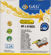 Tru Image Lexmark 100XL Black Compatible Ink Cartridge.
