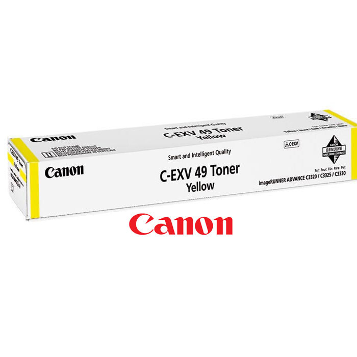 Canon C-EXV49 Yellow  Toner Cartridge 8527B002 