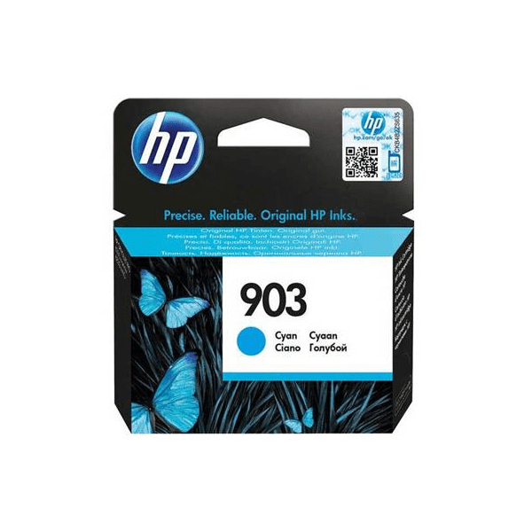 HP 903 Cyan Ink Cartridge -HP903 T6L87AE