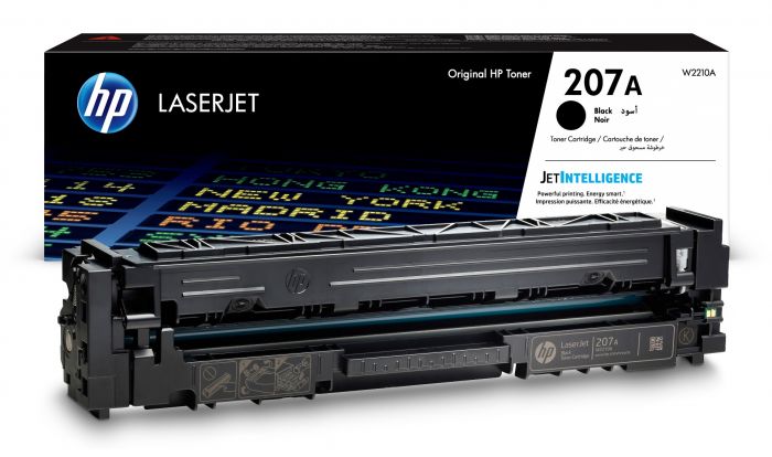HP 207A Black Toner Cartridge - W2210A