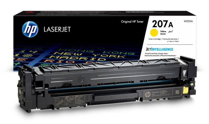 HP 207A Yellow Toner Cartridge - W2212A